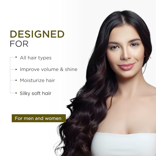 Oshea Herbals Avoshine Volumizing Hair Conditioner for Men & Women | Deep Conditioning for Smoothness, Shine & Frizz Control | Enriched with Avocado & Cherry Extract | Paraben & Silicone Free - 200ml
