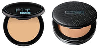 Maybelline New York Matte Compact Powder For All Skin Types, 128 Warm Nude, 8G & New York Compact Powder For All Skin Types, 310 Sun Beige, 8G, Ivory