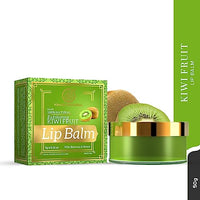 Khadi Natural Kiwi Fruit Lip Balm with Beeswax and Honey, 5g| Herbal Lip Balm for Soft Lips | Nourishing Lip Balm for Chapped Lips | Free From Harsh Chemicals | Unisex Formula (Pack of 2)