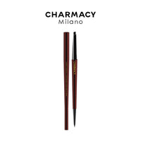Charmacy Milano 2-In-1 Duo Eyebrow Filler & Ultra Definer Pencil, Water-Resistant, Dark Brunette, 0.30 G + 0.1 G