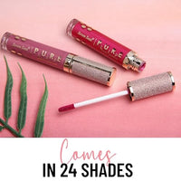 Seven Seas Pure Liquid Lipstick, Matte Finish, Purple (Totem Pole, 7ml)