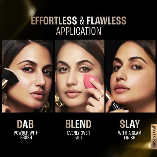 Lakmé Rose Face Powder, Oily, Natural, Soft Pink, 40G