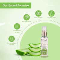 Lotus Herbals Active Aloe + Niacinamide Brightening Boost Mist 50g, Night Gel 50g Face Wash 100g, Scrub 100g Set of 4