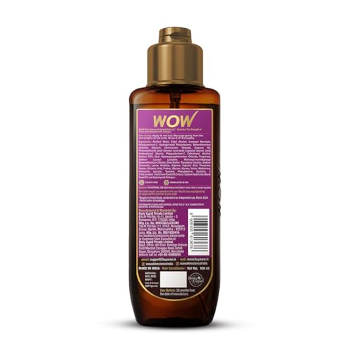 WOW Skin Science Onion Conditioner With Red Onion Seed Oil Extract, Black Seed Oil & Pro-Vitamin B5 - No Parabens, Mineral Oil, Silicones, Color & Peg - 100mL