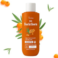 TryOnes Sea Buckthorn Shampoo for New Hair Growth & Strong Hair | Paraben-Free, Suitable for All Hair Types – 250ml[NEW 1]