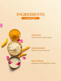 Lotus Herbals Radiance Boost Ubtan Face Cream 50gm, Boost Ubtan Face Mask 100gm set of 2