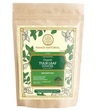 KHADI NATURAL Tulsi Leaf Organic Powder Pack of 2 (2x100gm) 200gm