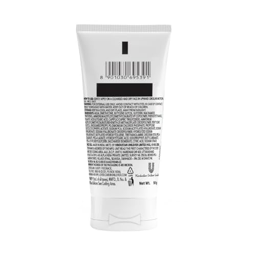 Novology Acne Light Moisturizing Gel with Hyaluronic Acid, Glycerin, Pro-Vitamin B5 & Niacinamide | For Oily, Acne Prone Skin| Non-Sticky Hydration for upto 100 hours | 50 g