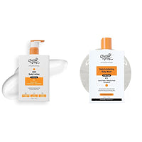 Chemist At Play AHA Body Lotion with 5% Natural AHA, 236ml + 1% Salicylic Acid Exfoliating Body Wash 473ml For Men & Women | 473ml