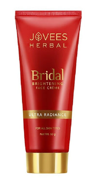 Jovees Herbal Bridal Face Creme | For Natural Glow and Brightness | Ultra Radiance, Hydrated and Flawless skin | Daily Use | For All Skin Types 60 GM