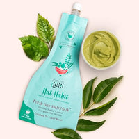 Nat Habit Ready-To-Apply Henna Paste & Tri Leaf NutriMask- Hair Mask- The Ideal Combo For Hair Deep Conditioning & Hair Fall With Rich Dark Brown Color (Combo Pack of 3)