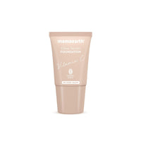 Mamaearth Glow Serum Foundation Gel Mini Tube With Vitamin C & Turmeric For 12Hr Long Stay, 18ml - 01 Ivory Glow, 2X Instant Glow, Luminous Finish For All Skin Type