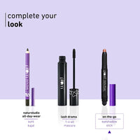 Plum NaturStudio on-the-go Eyeshadow Stick | Waterproof & Crease-proof | Highly Pigmented | With Smudger | Metallic Finish | 122 Starry Eyed