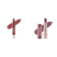 MARS Matte Super Stay Lipstick |(2.6 gm) (02-TREASURE) Creamy Matte Long Lasting Lipstick for Women (3.2 gm) (17-Sultry Samba)