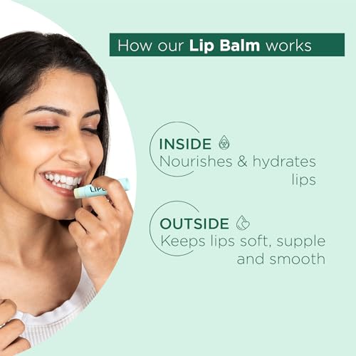 Bella Vita Organic Natural LipBalm for Dry Damaged & Chapped Lips Enriched with Shea Butter, Avocado 4 gm (Pack of 2)