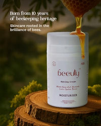 Beeuty Hydrating Day Cream for Face | Lightweight Daily Moisturizer | Suitable for All Skin Type | Skincare for Women and Men | 50 G