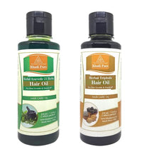 Khadi Pure 21 Herbs & Triphala Hair Oil, 210 ml (Pack of 2)