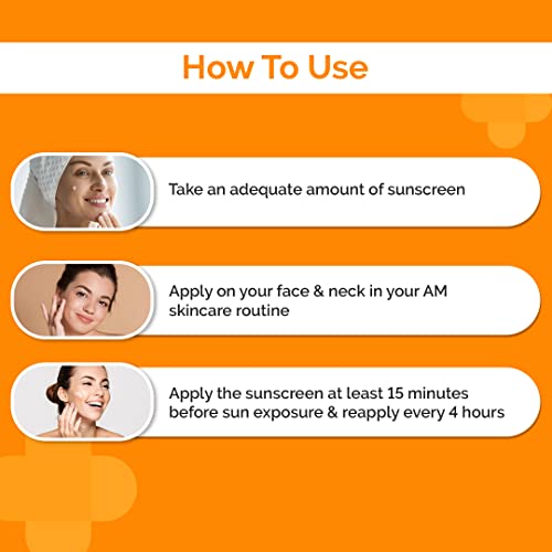 The Derma Co 1% Hyaluronic Sunscreen Aqua Gel SPF 50 PA++++ I For Oily, Dry, Acne-prone Skin | Ultra Lightweight Texture I Non-Greasy, No White Cast | Broad Spectrum Protection & Blue Light Protection | For Men & Women | 80 g