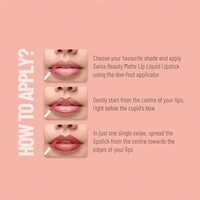 Swiss Beauty Ultra Smooth Matte Lip Liquid Lipstick, Smooth Lip Color, Weightless Finish, Silky Matte Finish, Shade- Big Berry, 6ml