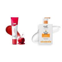 Chemist At PlayCherry Tinted Lip Balm AHA Body Lotion with 5% Natural AHA, 236ml