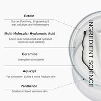 The Formularx Hydra Veil Barrier Care Gel Moisturizer with Ceramide, Hyaluronic Acid, & Ectoin for Oily, Acne & Fungal Acne Prone Skin | Oil Free, Non-comedogenic, Sensitive Skin Friendly | For Women & Men | 50g