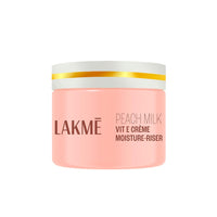 Lakmé Peach Milk Soft Crème Light Moisturizer for Face 300 g, Daily Lightweight Face Lotion with Vitamin E for Soft Skin- Non Sticky 24h Moisture