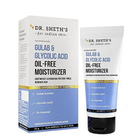 Dr. Sheth's Gulab & Glycolic Acid Oil-Free Moisturizer | Light, Hydrating Formula For Even-Toned & Renewed Skin | For Men & Women | 50g