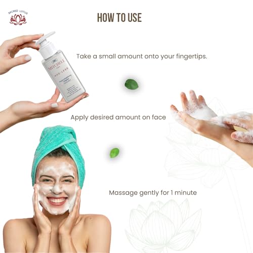 Mitchell USA Age-Less Papaya Brightening Cleanser Facial Wash (200 ml)