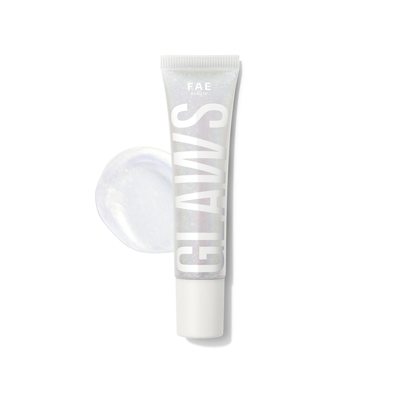 FAE Beauty Peptide Hydrating & High Shine Tinted Lip Gloss (12gm) | With Passionfruit Oil & Argireline to Smoothen, Even, and Soften Lips | Non Sticky | Vegan | Shade Transforming | Transparent Unicorn Shimmer Gloss