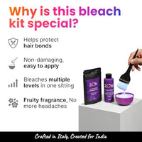 2.Oh! Italian Lightning Kit | DIY Hair Bleach Kit for Hair Color with Plex, Argan Oil & Comfort Fragrance Technology that helps Prevents Hair Damage