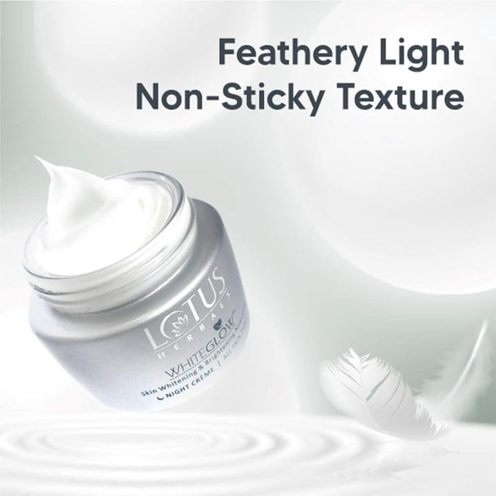 Lotus Herbals Whiteglow Gel Cream 60g, Nourishing Night Cream 60g, Oatmeal Scrub 100g, Set of 3