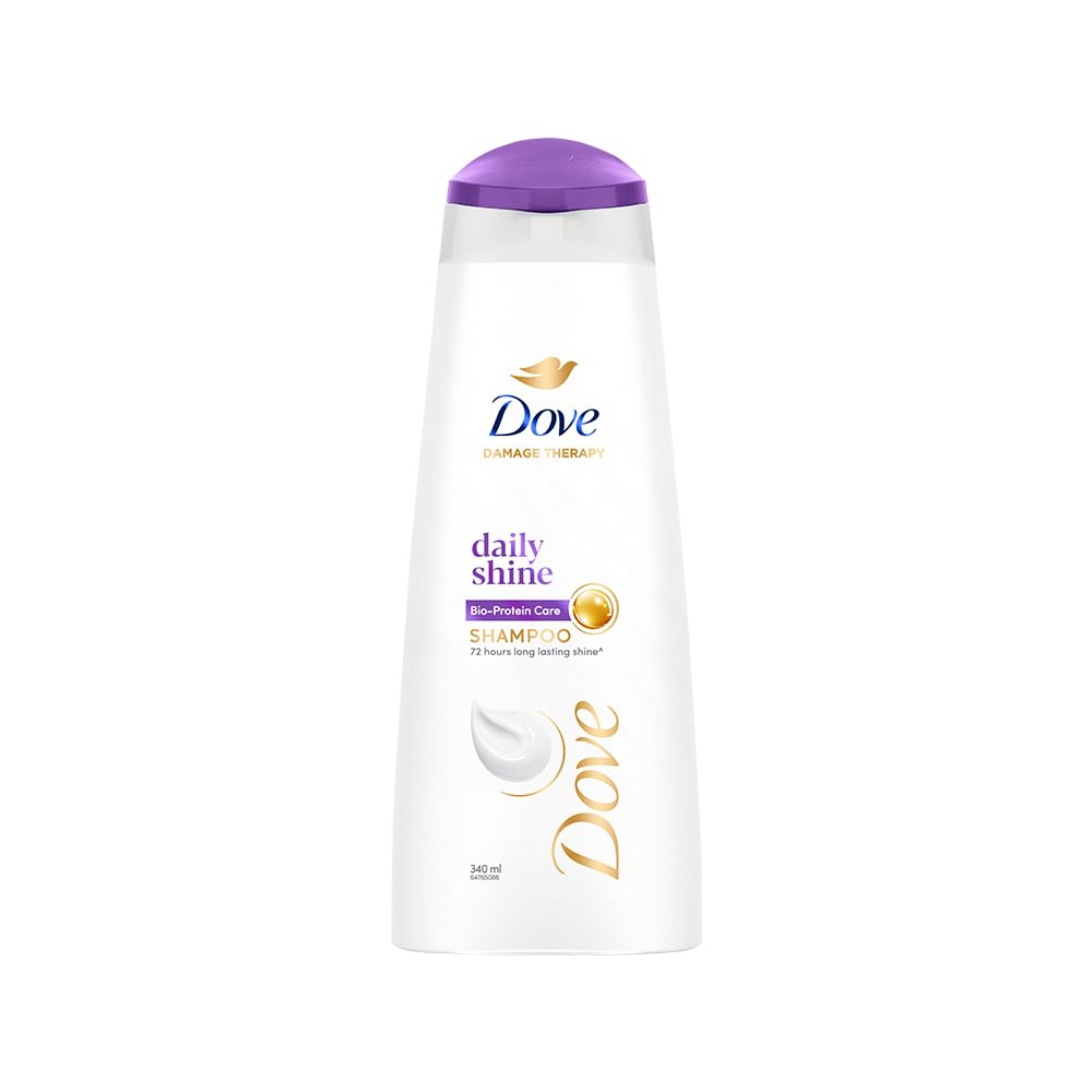 Dove Daily Shine Shampoo For Dull Hair, 340 ml