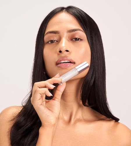 House Of Makeup Non-sticky gloss | High-shine lip gloss for pigmented lips | Lip gloss with hyaluronic acid | Zero stickiness (Naked Truth)