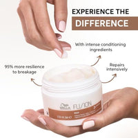 Wella Professionals Fusion Intense Repair Hair Mask for Damaged Hair | 150 ml | Dry Damaged Hair Treatment | With Silk Amino Acids | To Strengthen Hair against Breakage