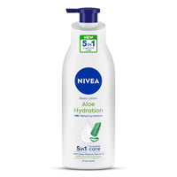 Nivea Sun Lotion, Spf 30, Water Resistant Sunscreen, Dry Skin Type For Men & Women, 125Ml&Body Lotion, Aloe Hydration, With Aloe Vera For Instant Hydration In Summer, For Men & Women, 400 Ml