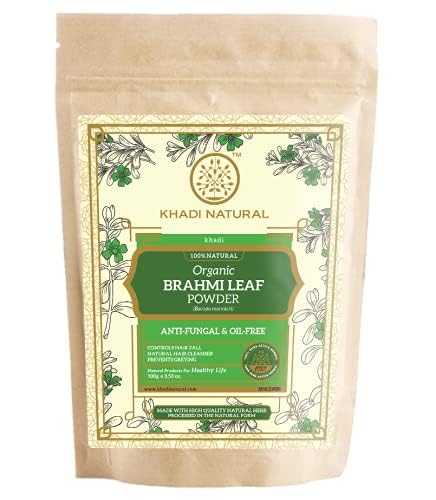 KHADI NATURAL Brahmi Leaf Organic Powder