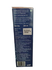 Parachute Advansed Onion Hair Oil for Hair Growth and Hair Fall Control with Natural Coconut Oil & Vitamin E - 200ml