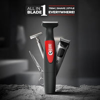 Beardo I Blade Trimmer for men | No Nicks and Cuts | Electric Shaver with powerful motor | Perfect for different beard styles for Gen Z | Multiple Length Settings