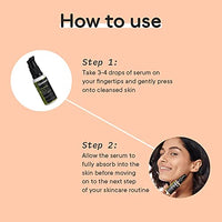 Quench Zit Fix Korean Serum with Chia Seeds Omega 3 | Face Serum for Acne & Oil Control | Unclogs pores, Fights Pimples & Reduces Blemishes | Made in Korea (30ml)