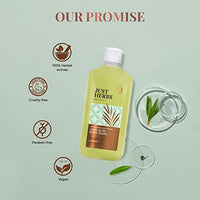 Just Herbs Tea Tree Anti - Acne Body Wash with Plant Salicylic Acid for Men & Women 300 ml