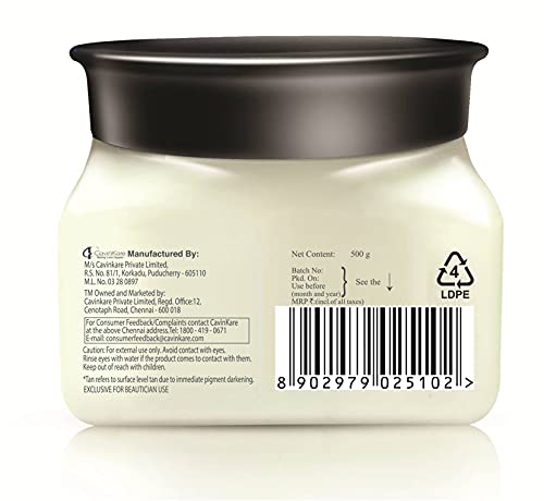 Raaga Professional De-Tan Pack | Tan Removal Cream with Kojic and Milk | Dermatologically Tested, Peroxide Free, Hydroquinone Free, Sulphate Free (500 gm) (Pack of 4)