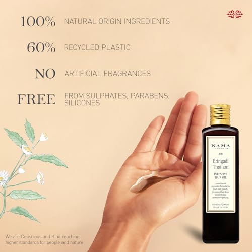 Kama Ayurveda Bringadi Intensive Hair Treatment Oil 50ml - In