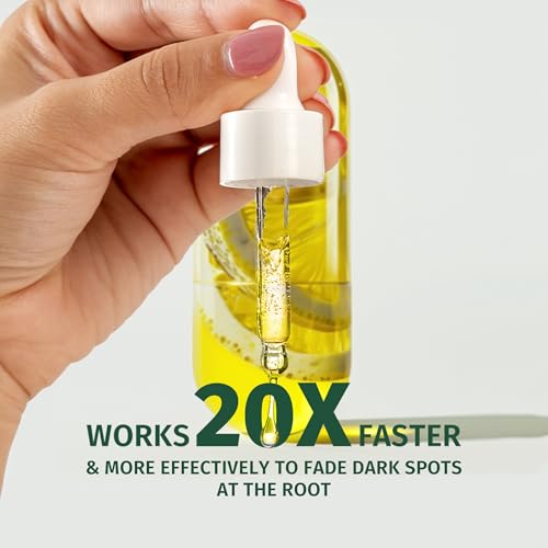 Pure Origin 20x Korean Vitamin C Brightening Face Serum | Reduces Dark Spots, Dullness & Uneven Skin Tone | Serum For Glowing Skin | For All Skin Types | 10ml