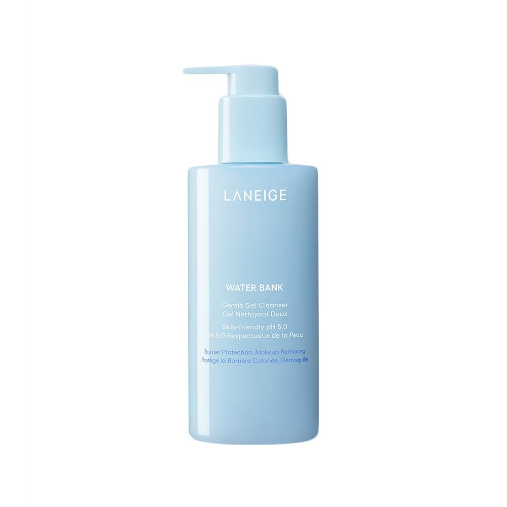 Laneige Gentle Gel Cleanser with Hyaluronic Acid | Non-Drying | Maintain Skin Barrier & pH level | Hydrating Facewash | Soothes Skin | All skin types | Korean Skincare-250Ml
