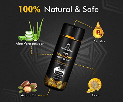 Urbangabru Hair Volumizing Powder Wax (10 GM) & Rebel Hair Wax (85 Gram)- Hair Styling Combo Kit