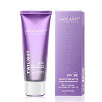 Lakyou Beauty Filter Face Twilight Weightless Matte Finish HD Foundation SPF 30 Foundation (03(Natural Beige), 80 ml)