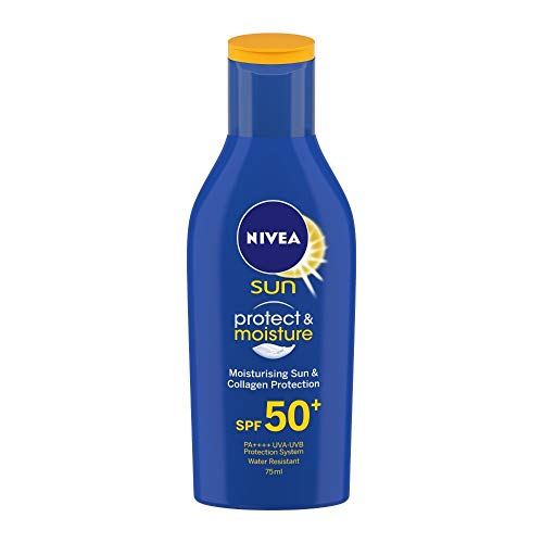 Nivea Sun Lotion For Oily Skin, Spf 50 With UVA & UVB Protection, Water Resistant Sunscreen For, 75Ml & Sun Lotion For Oily Skin, Spf 30, Water Resistant Sunscreen For, 75Ml, Pack Of 1