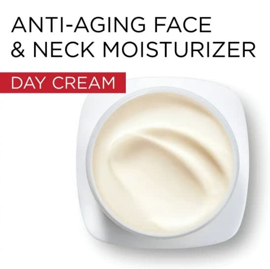 L'Oreal Paris Revitalift Face and Neck Anti-Wrinkle and Firming Moisturizer Day Cream, 1.7 Ounce