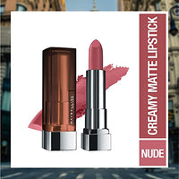 Maybelline New York Color Sensational Creamy Matte, 630 Flaming Fuchsia, 3.9g with FREE Color Sensational Creamy Matte 660 Touch of Spice