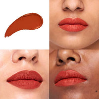LoveChild Masaba Game On! - Bonus - Matte Liquid Lipstick, Smudge Proof, Cinnamon Red Velvet Smooth, Non-Sticky, Hydrating & Moisturising, Lipsticks For All Skin Tones, 5Ml